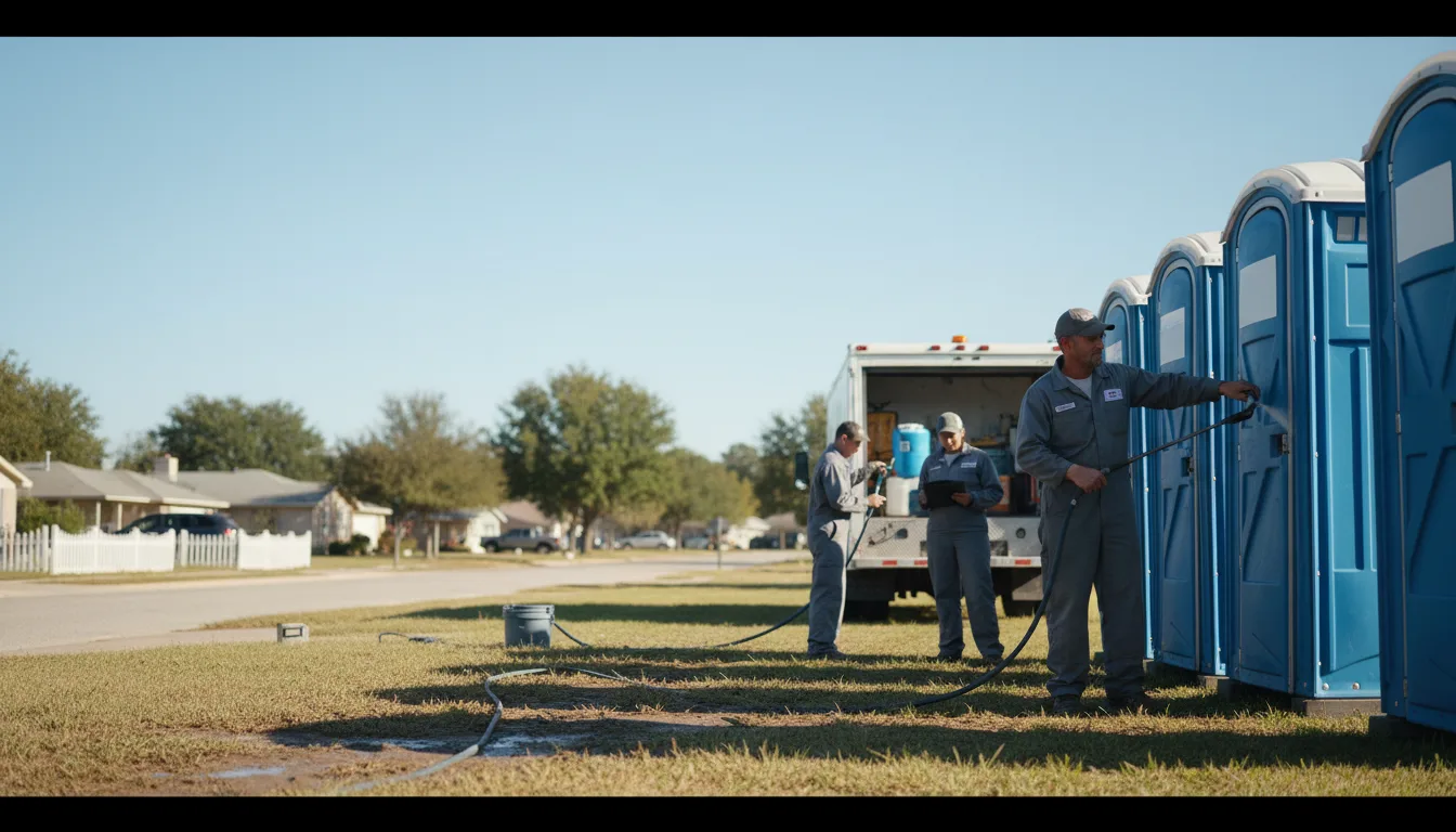 Long-Term Portable Toilet Rental in Georgetown, SC near me